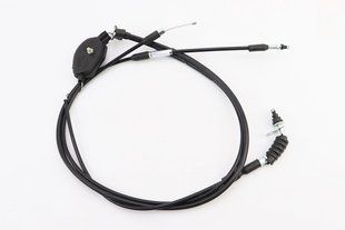 Фото товару &ndash; Трос газу подвійний Yamaha STELS (трос 139; 152см; кожух 129; 144см)