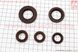 Сальники к-кт 5шт (15x25x5; 17x25x4; 17x27x6; 24x43x6; 25x37x6) двигателя, Suzuki Sepia, фото – 1