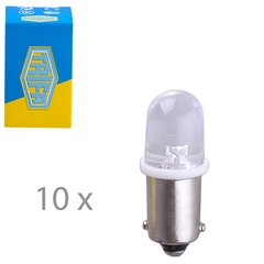 Фото товару – Лампа автомобільна Світлодіодна LED індикаторна лампа Trifa 12V 0,27W BA9s T10 20mA white