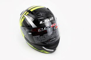 Фото товара &ndash; Шлем закрытый ROOKIE FF352 XL - ЧЕРНЫЙ с рисунком зелено-серым