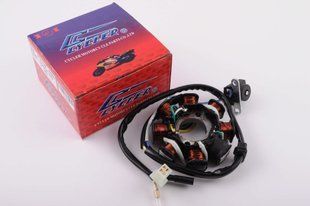 Фото товара &ndash; Статор генератора 4T GY6 125/150 (7+1 катушек) CYCLER