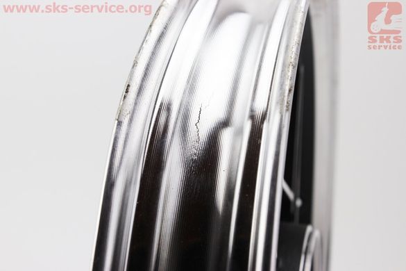 Фото товара – УЦЕНКА CB125-250 (Viper 125J) Диск колесный задний литой 18Х1,85 "под резинки" Viper-125J (ось 15мм) (см. фото)
