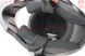 Шлем кроссовый/эндуро/АТV со стеклом BLD-819-7 S (55-56см), БЕЛЫЙ глянец с красно-серым рисунком, фото – 7