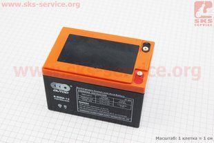 Фото товару &ndash; Акумулятор 12V12Ah 6DZM12 кислотний (L150*W101*H99mm) для ДБЖ, іграшок та ін.