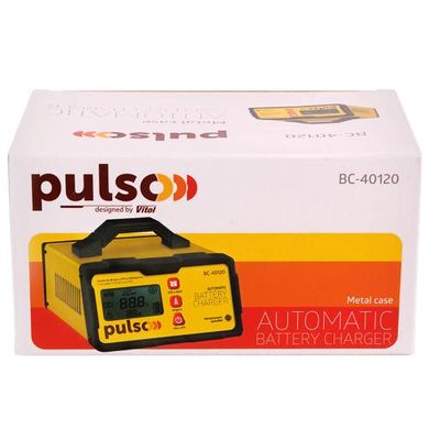 Фото товару – Зарядний пристрій PULSO BC-40120 12&24V/2-5-10A/5-190AHR/LCD/Iмпульсний