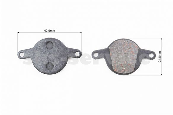 Фото товара – Тормозные колодки Disk-brake (Magura LOUISE FR, 2002-2006, CLARA 2001-2002), чёрные YL-1012