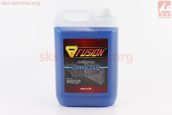 Фото товару – Рідина охолоджуюча -40°C "АНТИФРИЗ G11", блакитний 5L