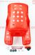 Сидіння для перевезення дітей пластмасове заднє, кріпл. на багажник, червоне, фото – 2