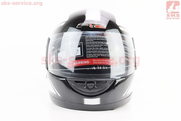 Фото товара – Шлем закрытый 825-3 S- ЧЕРНЫЙ с рисунком серым (возможны царапины, дефекты покраски)