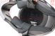 Шлем кроссовый/эндуро/АТV со стеклом BLD-819-7 L (59-60см), ЧЁРНЫЙ матовый с бело-серым рисунком, фото – 8
