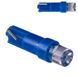 Лампа PULSO/габаритная/LED T5/1SMD-3030/12v/0.5w/3lm Blue